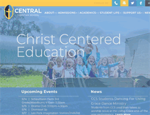Tablet Screenshot of centralchristianfortwayne.org
